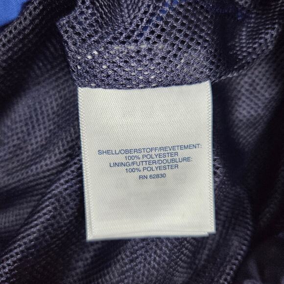 Lands' End Workwear 1/4 Zip Windbreaker Size Large Pearl Insurance Logo on back - Picture 12 of 15